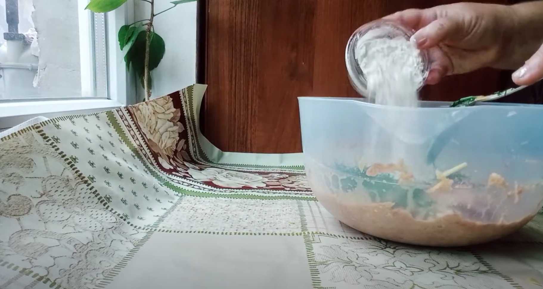 Crêpes au foie et aux courgettes - Étape 5