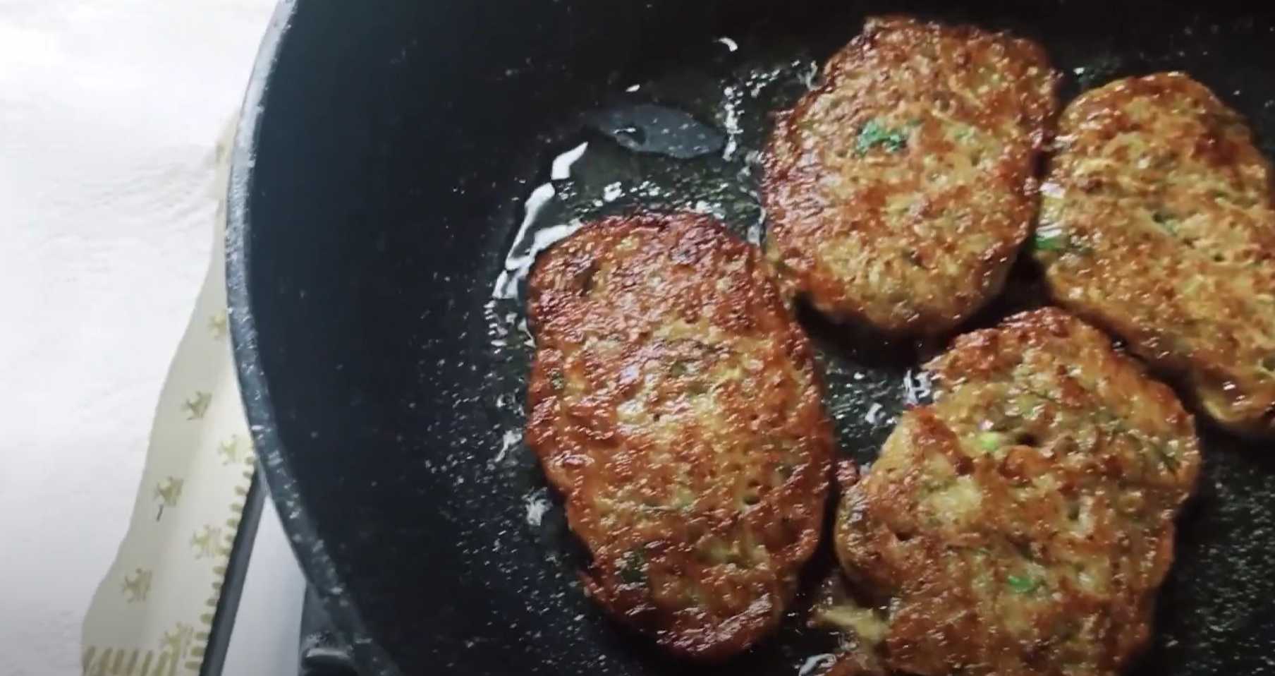 Crêpes au foie et aux courgettes - Étape 6