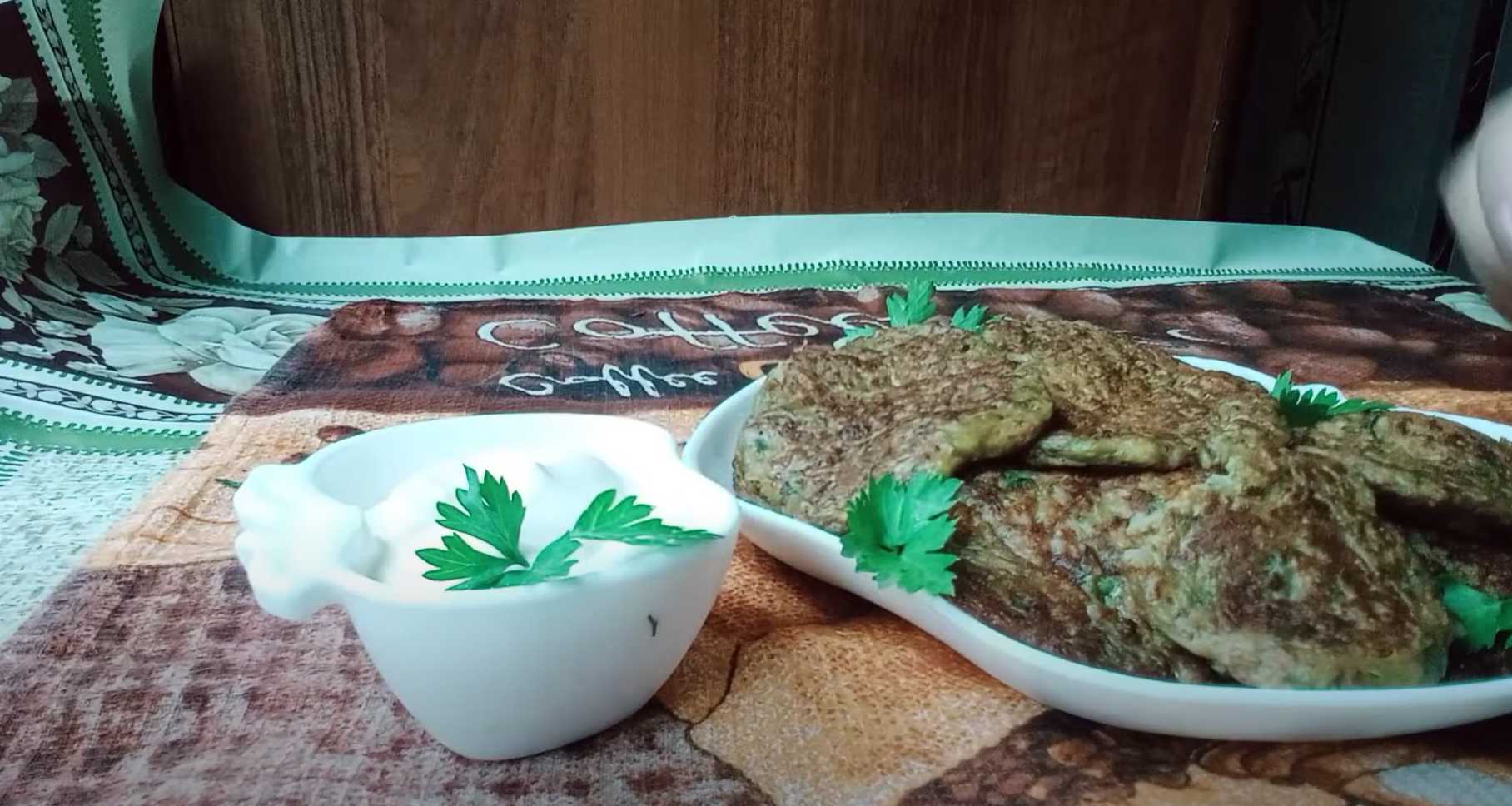 Crêpes au foie et aux courgettes - Étape 7