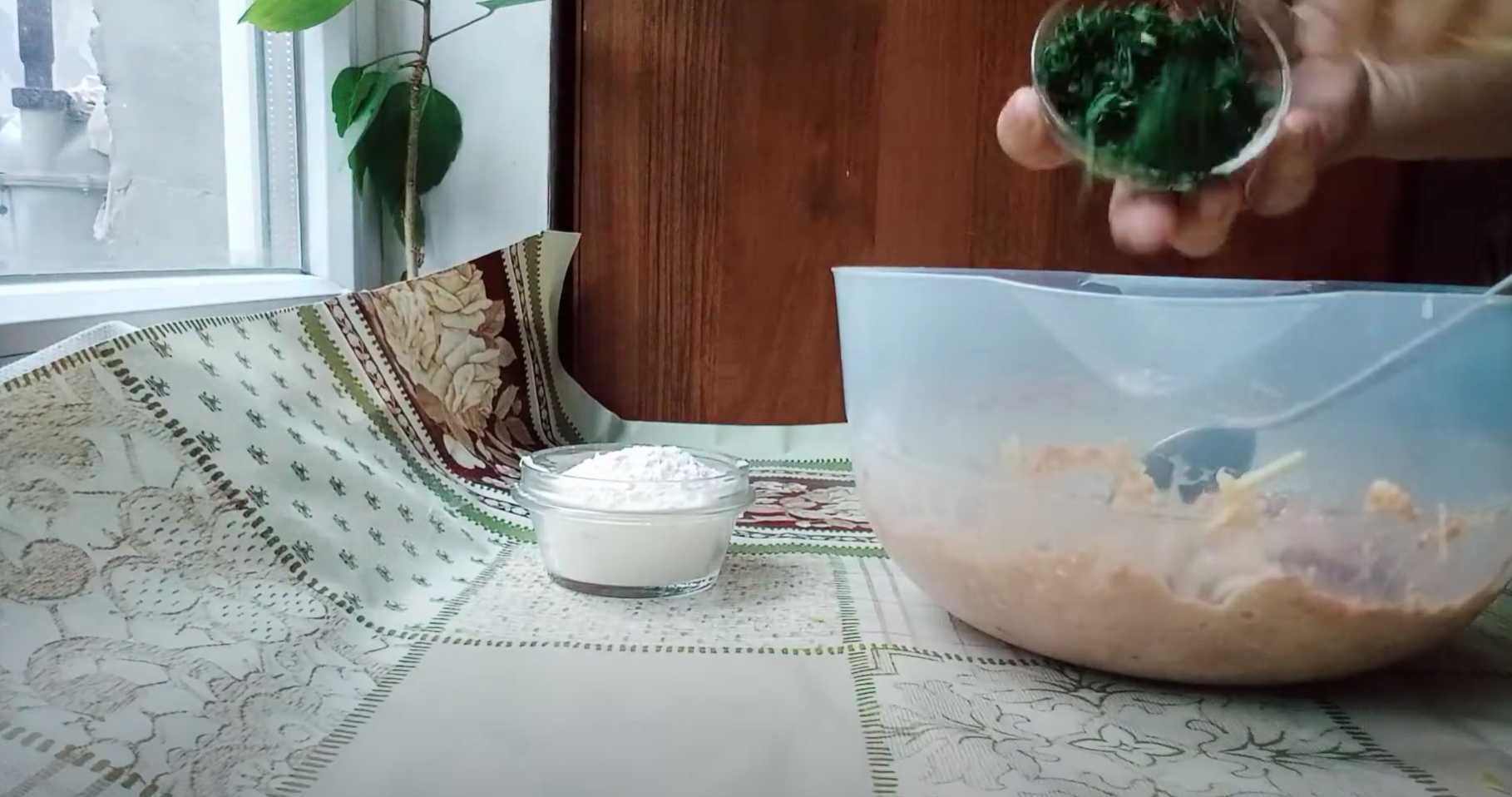 Crêpes au foie et aux courgettes - Étape 4