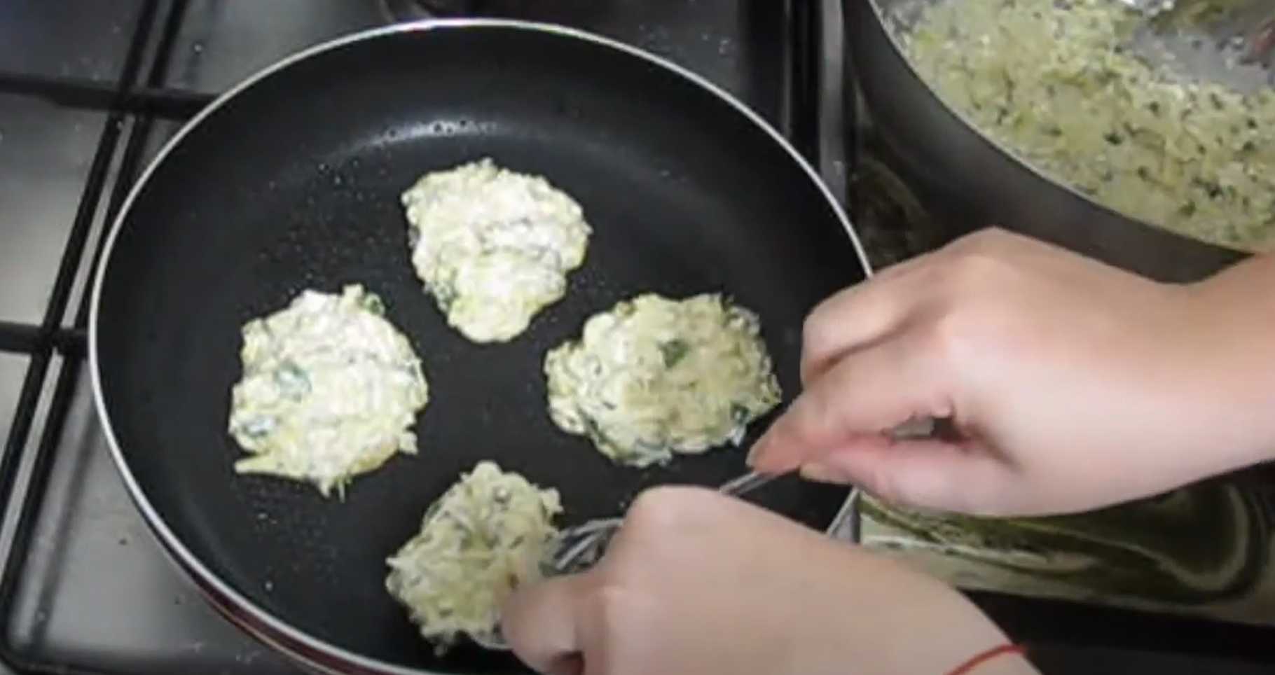 Beignets de courgettes à la ricotta - Étape 6