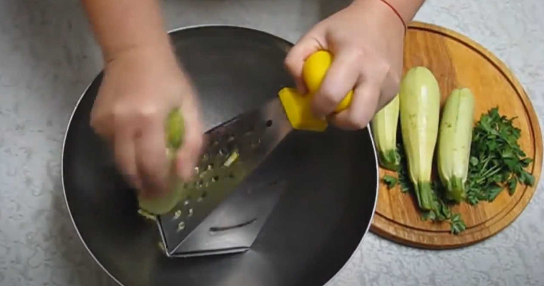 Beignets de courgettes à la ricotta - Étape 2