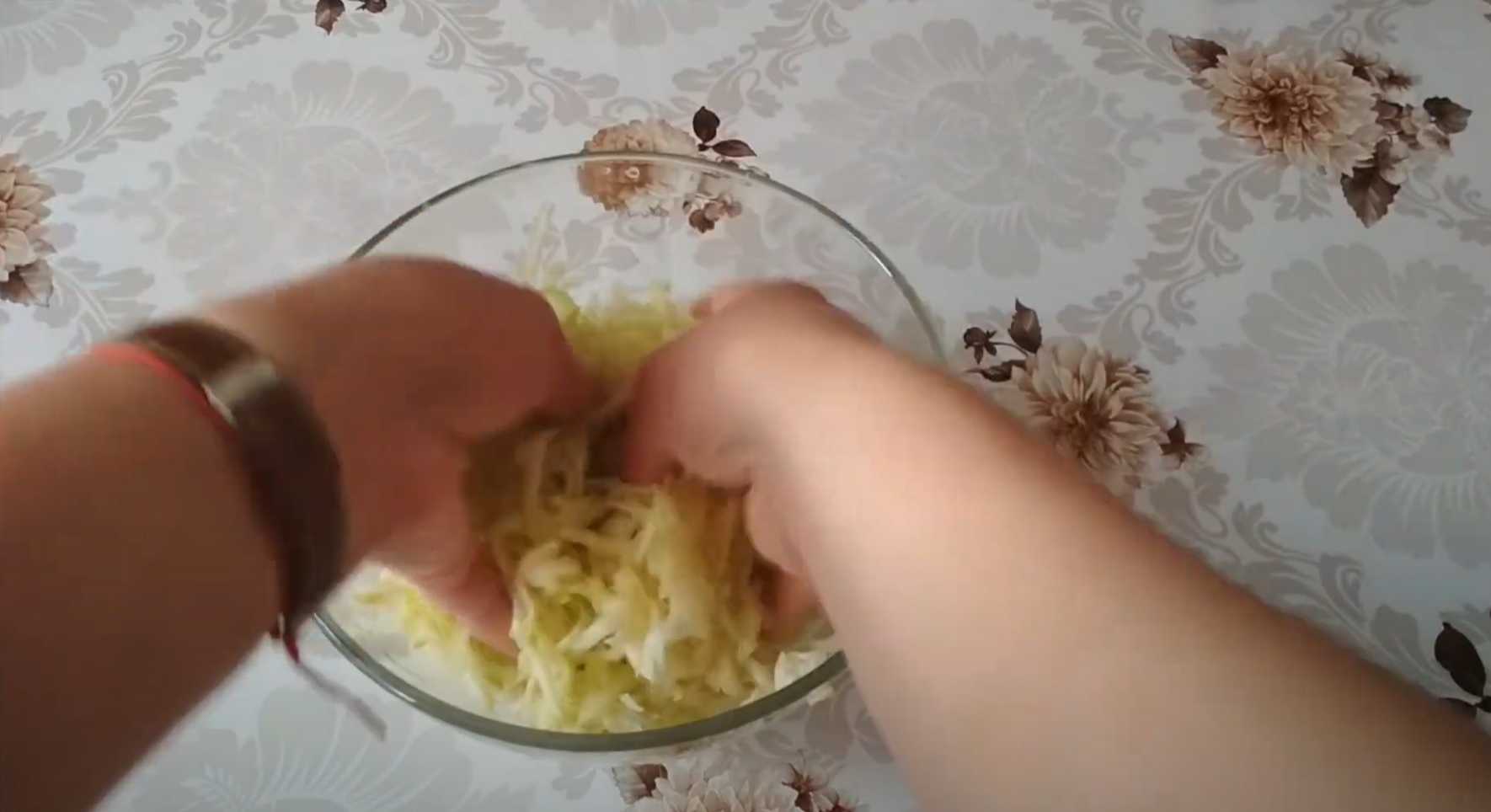 Beignets de courgettes pour diabétiques - Étape 2