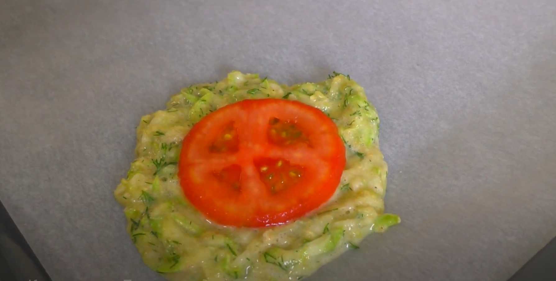 Beignets de courgettes au four - Étape 8