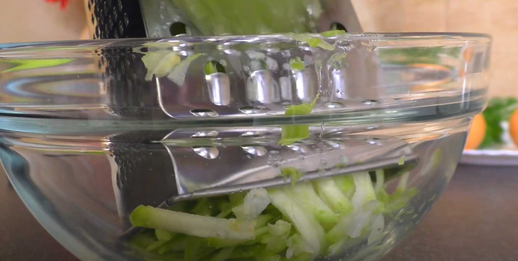 Beignets de courgettes au four - Étape 2