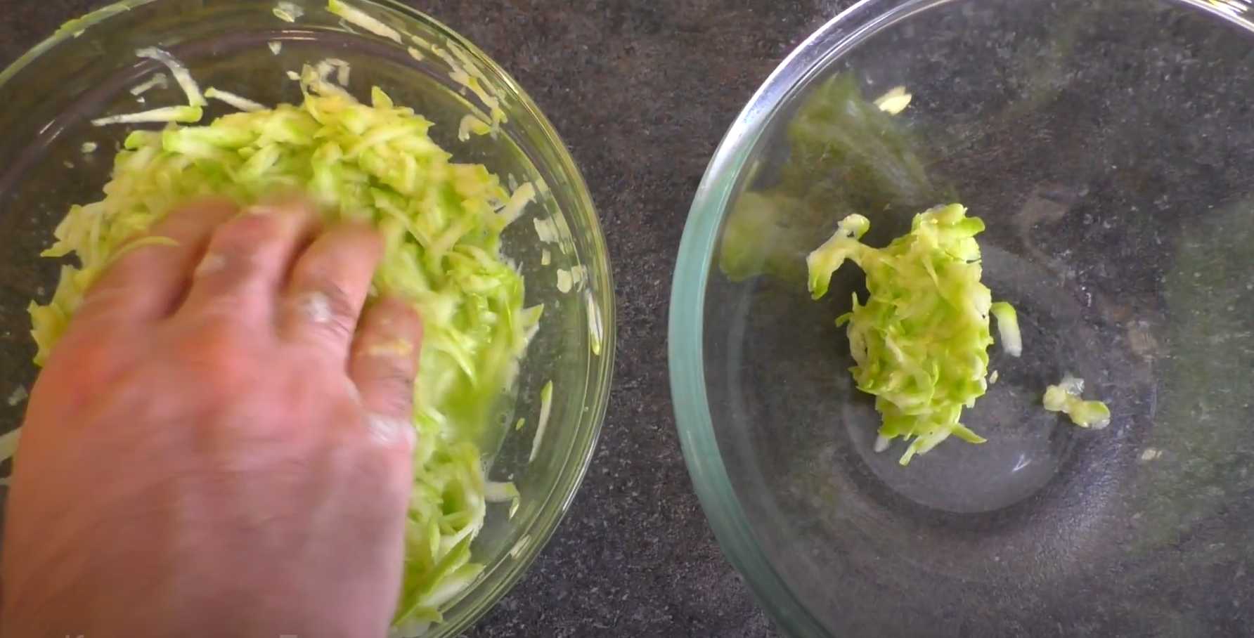 Beignets de courgettes au four - Étape 5
