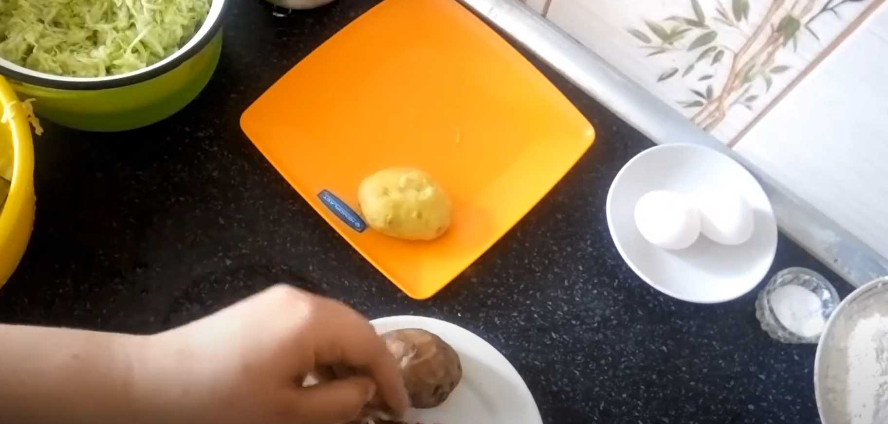 Beignets de courgettes à la vapeur - Étape 4