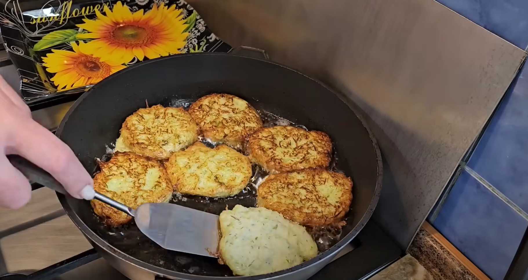 Crêpes moelleuses aux courgettes - Étape 4