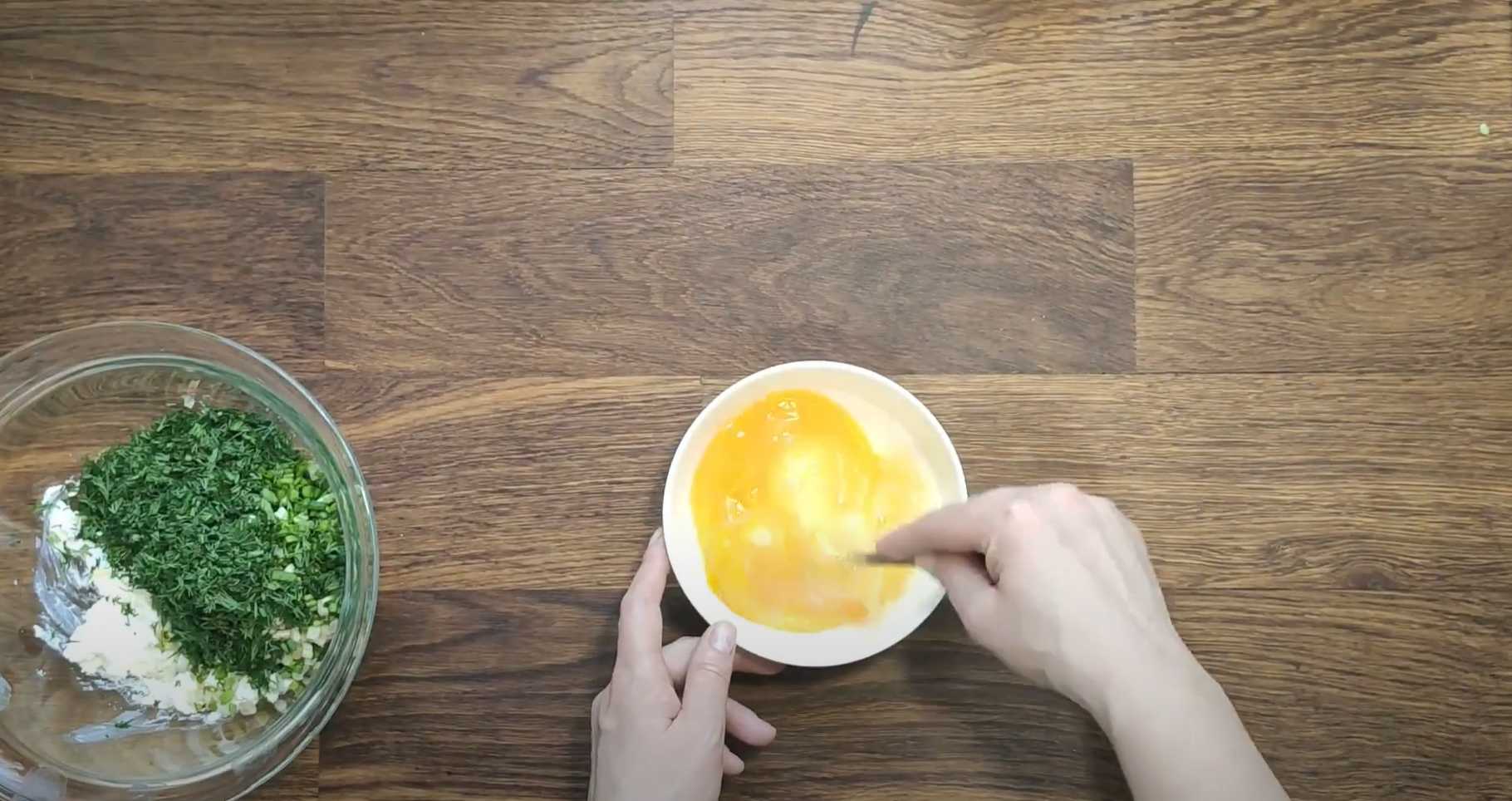 Beignets de courgettes et d'aubergines - Étape 7