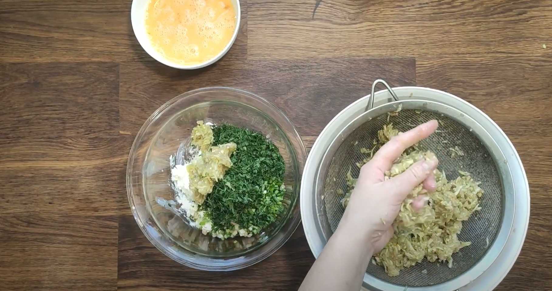 Beignets de courgettes et d'aubergines - Étape 8