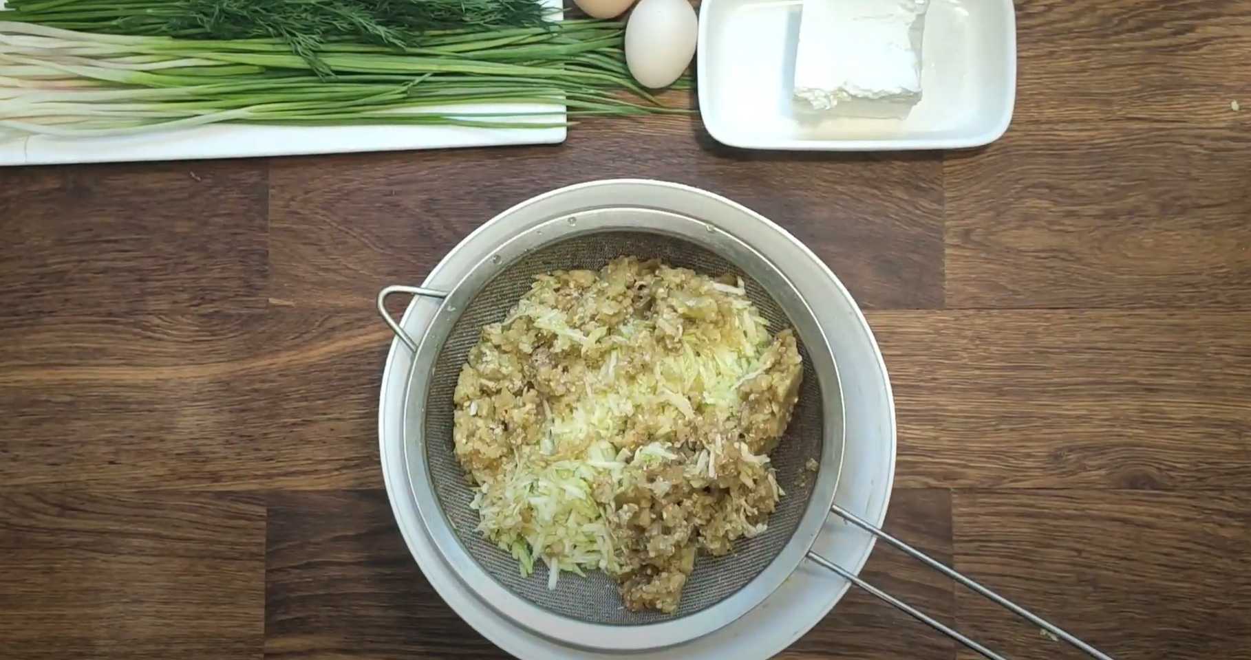 Beignets de courgettes et d'aubergines - Étape 3