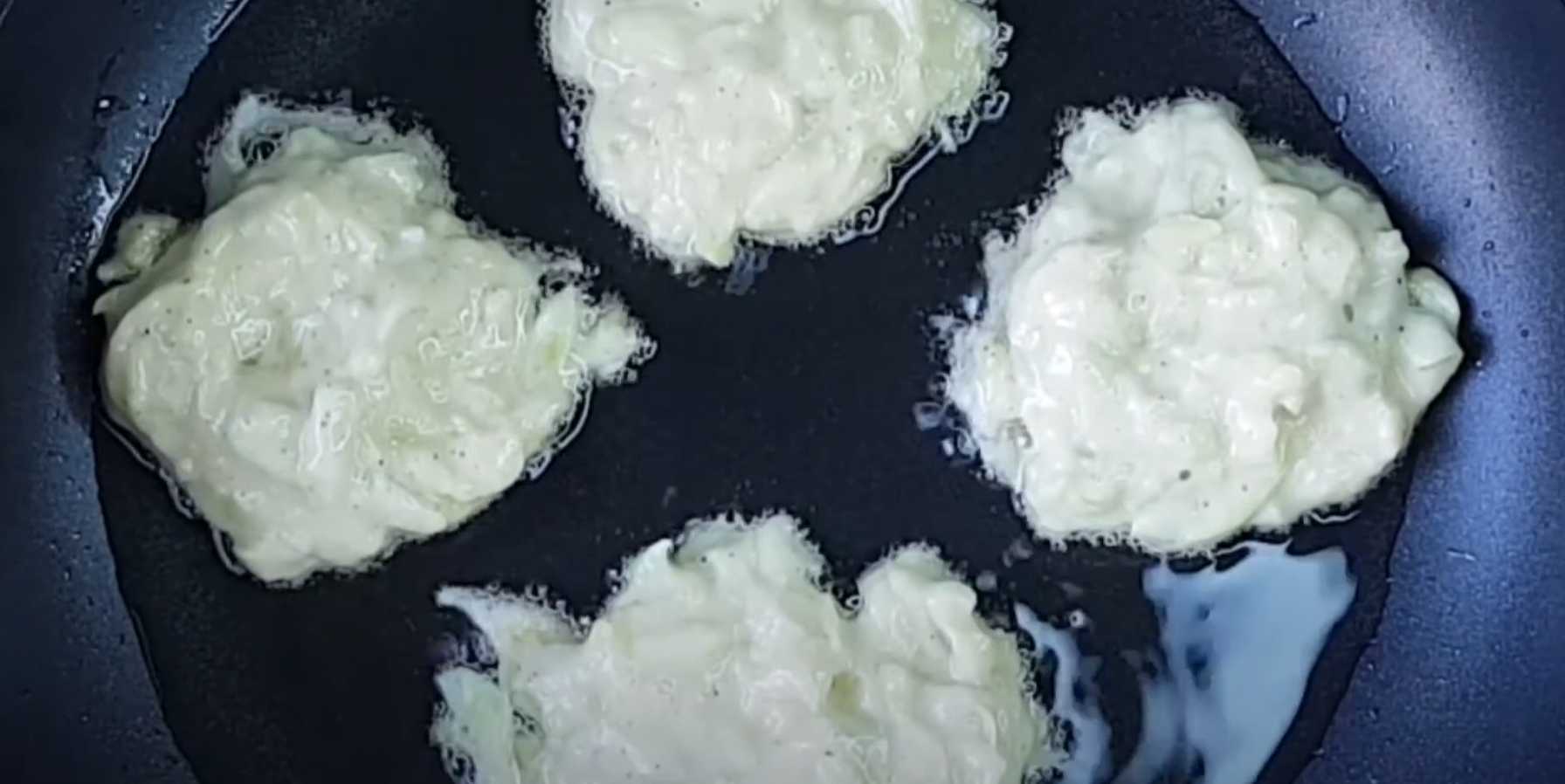 Beignets de courgettes à la levure - Étape 4