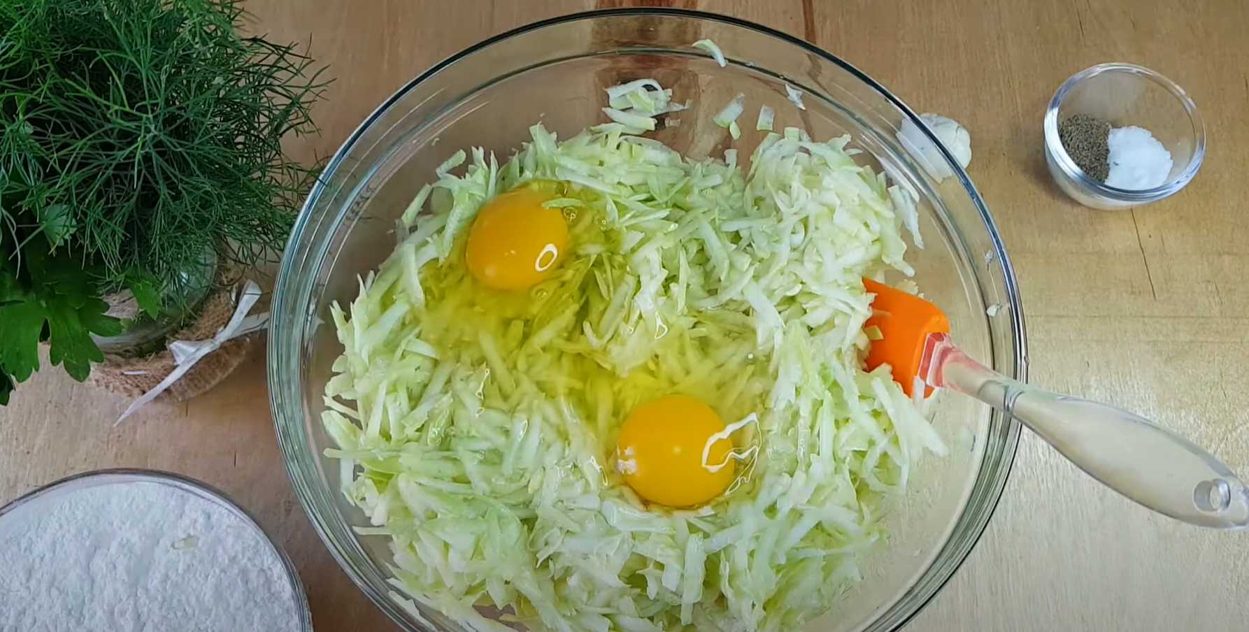 Beignets de courgettes à la levure - Étape 3