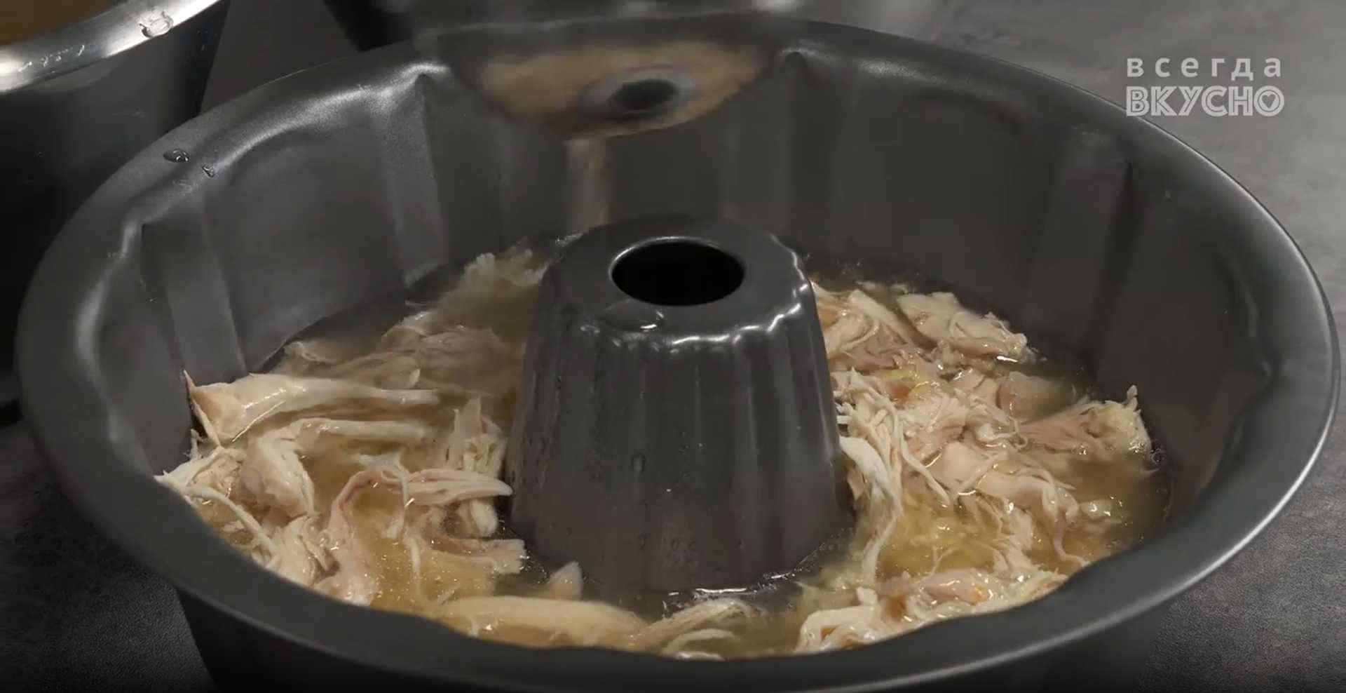 Poulet en gelée - Étape 12