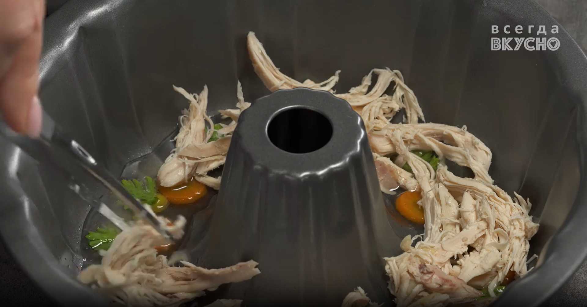 Poulet en gelée - Étape 10