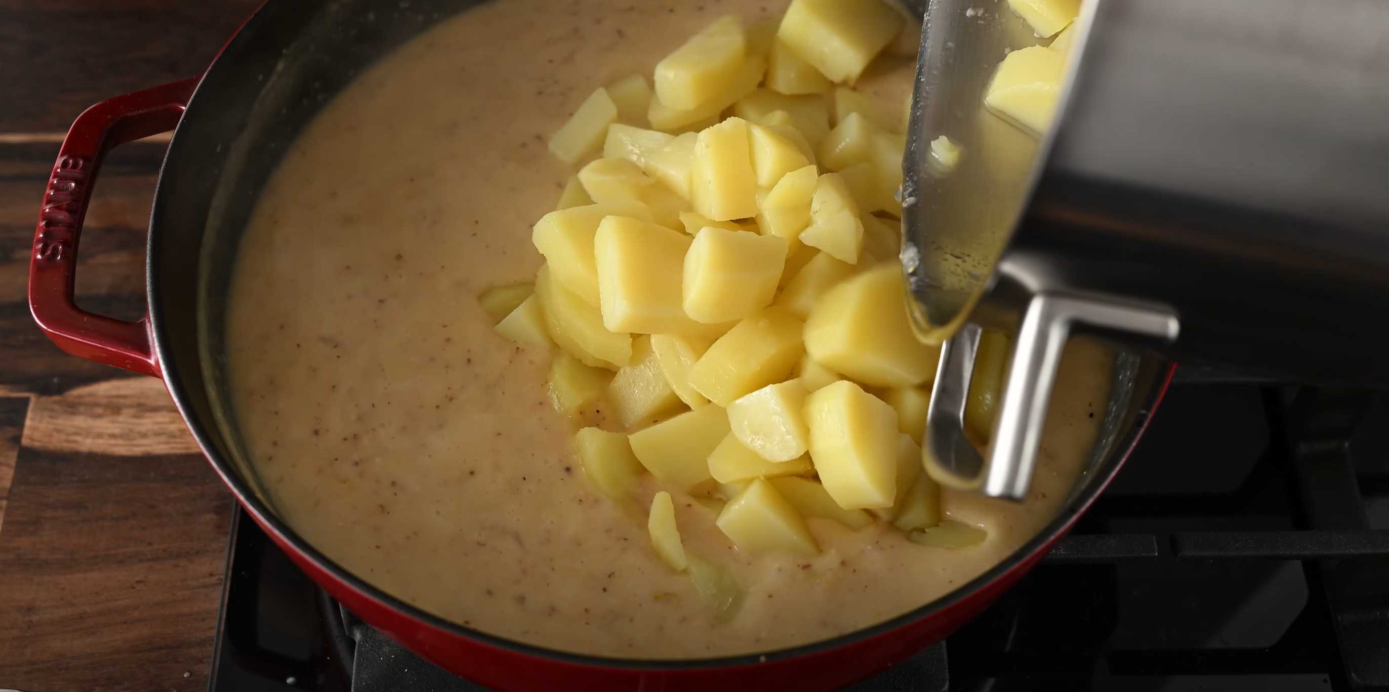 Pommes de terre à la sauce au lait - Étape 11