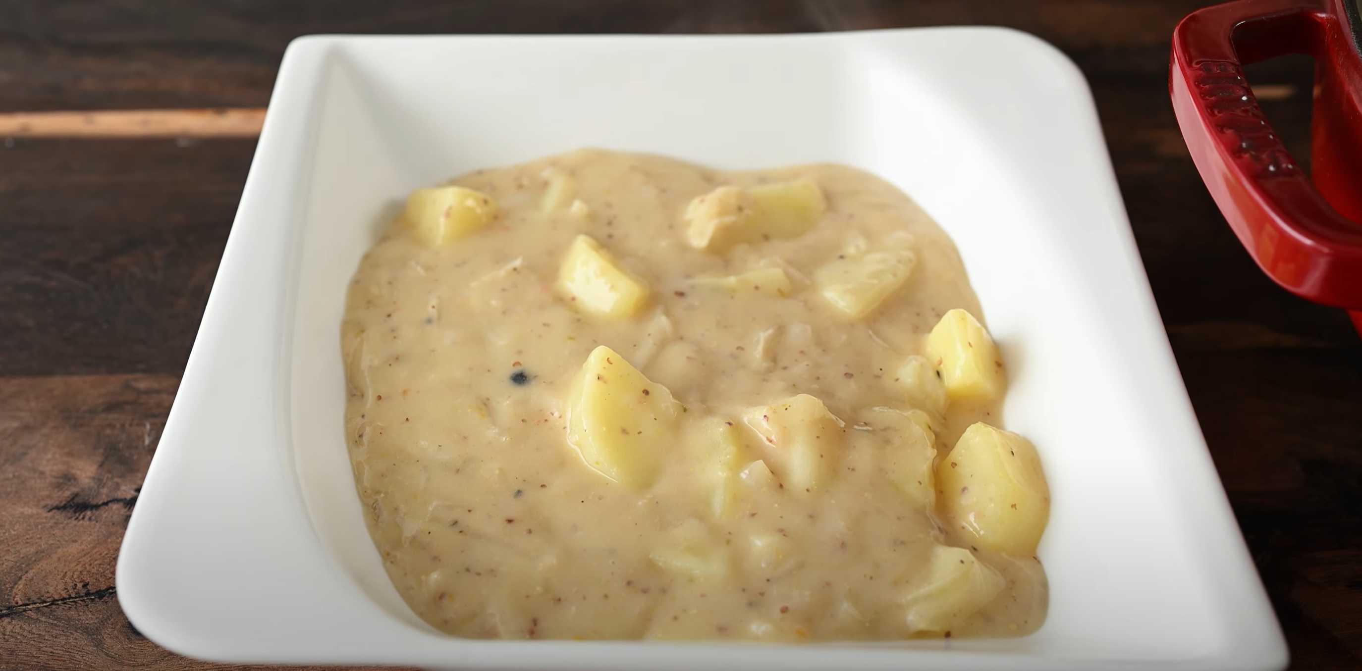 Pommes de terre à la sauce au lait - Étape 12