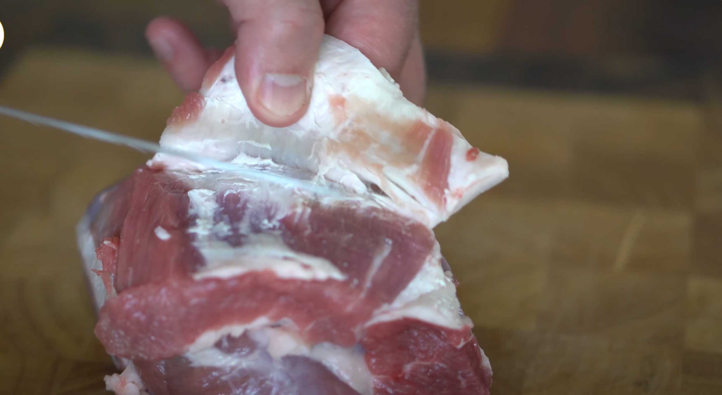 Brochette d'agneau grillée - Étape 1