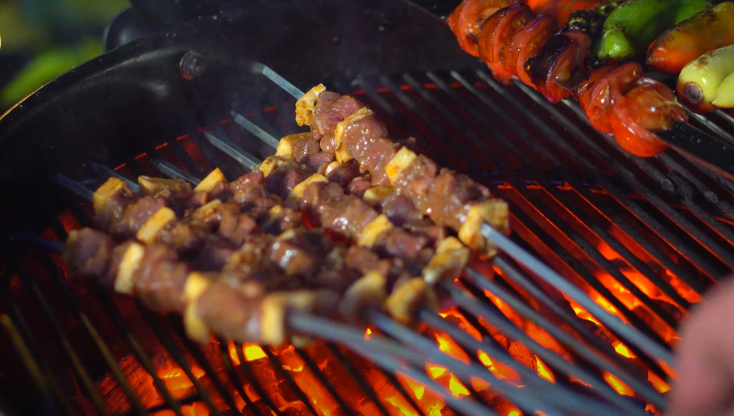 Brochette d'agneau grillée - Étape 12