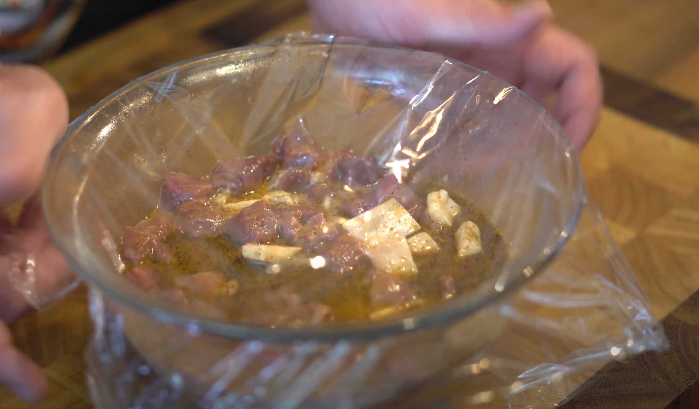 Brochette d'agneau grillée - Étape 7