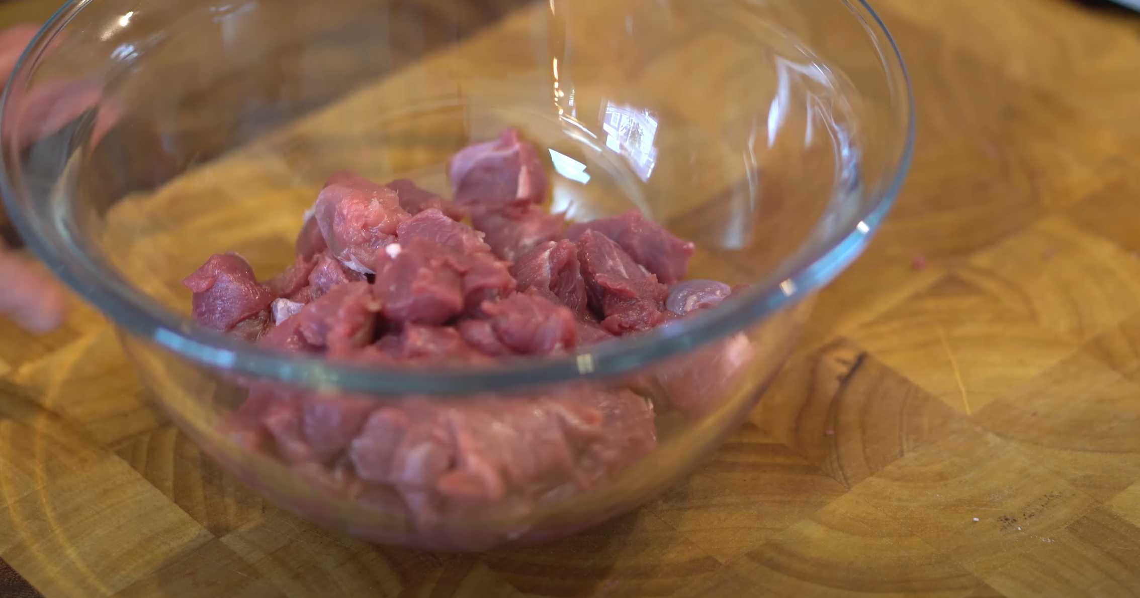 Brochette d'agneau grillée - Étape 2