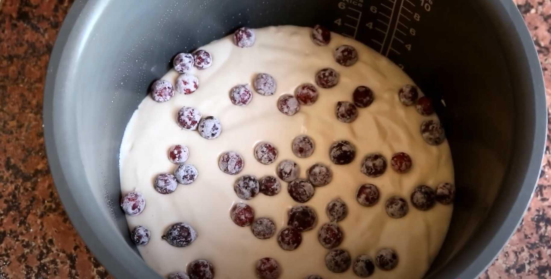 Charlotte aux groseilles - Étape 5