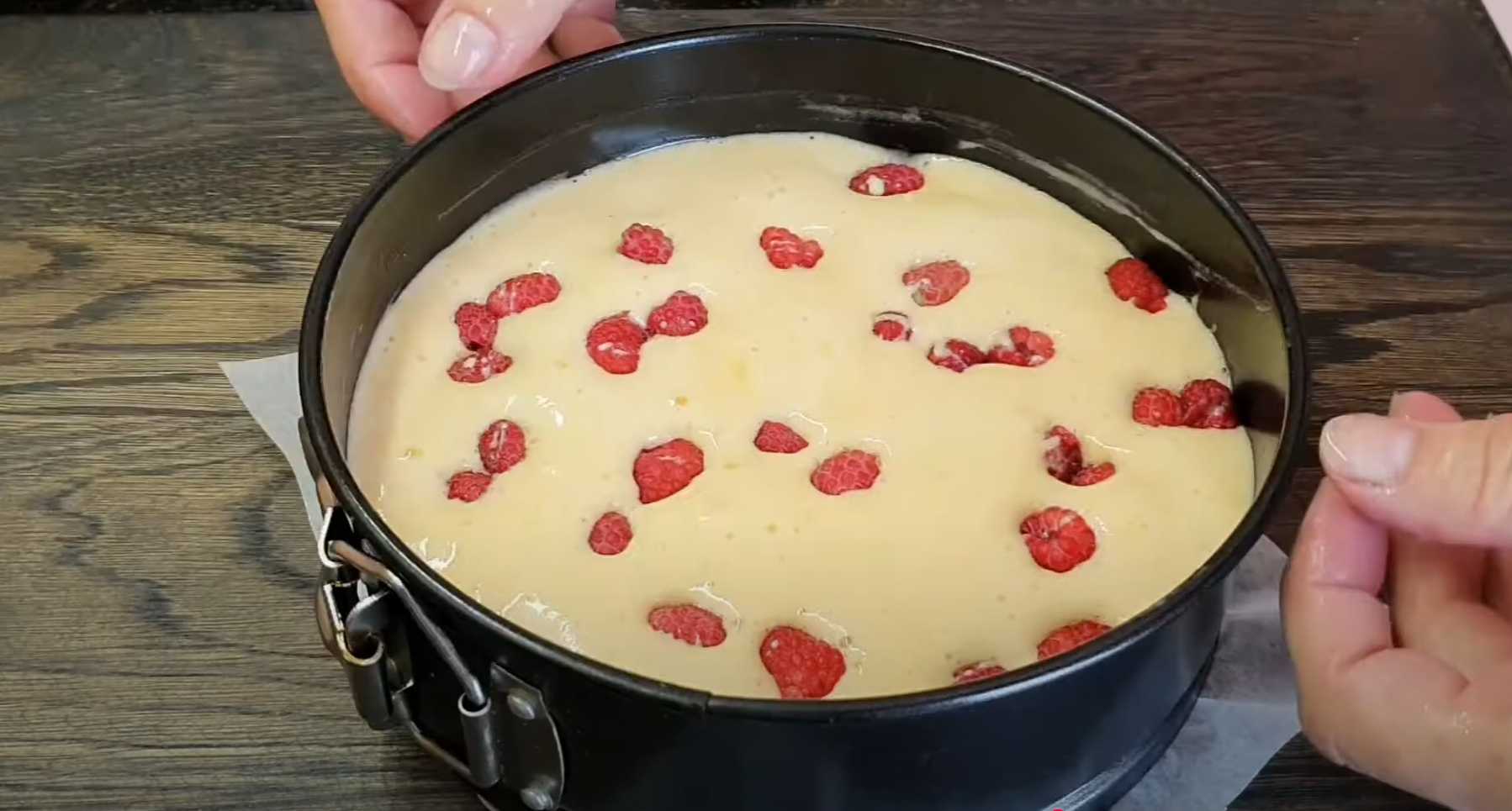 Charlotte aux framboises - Étape 7