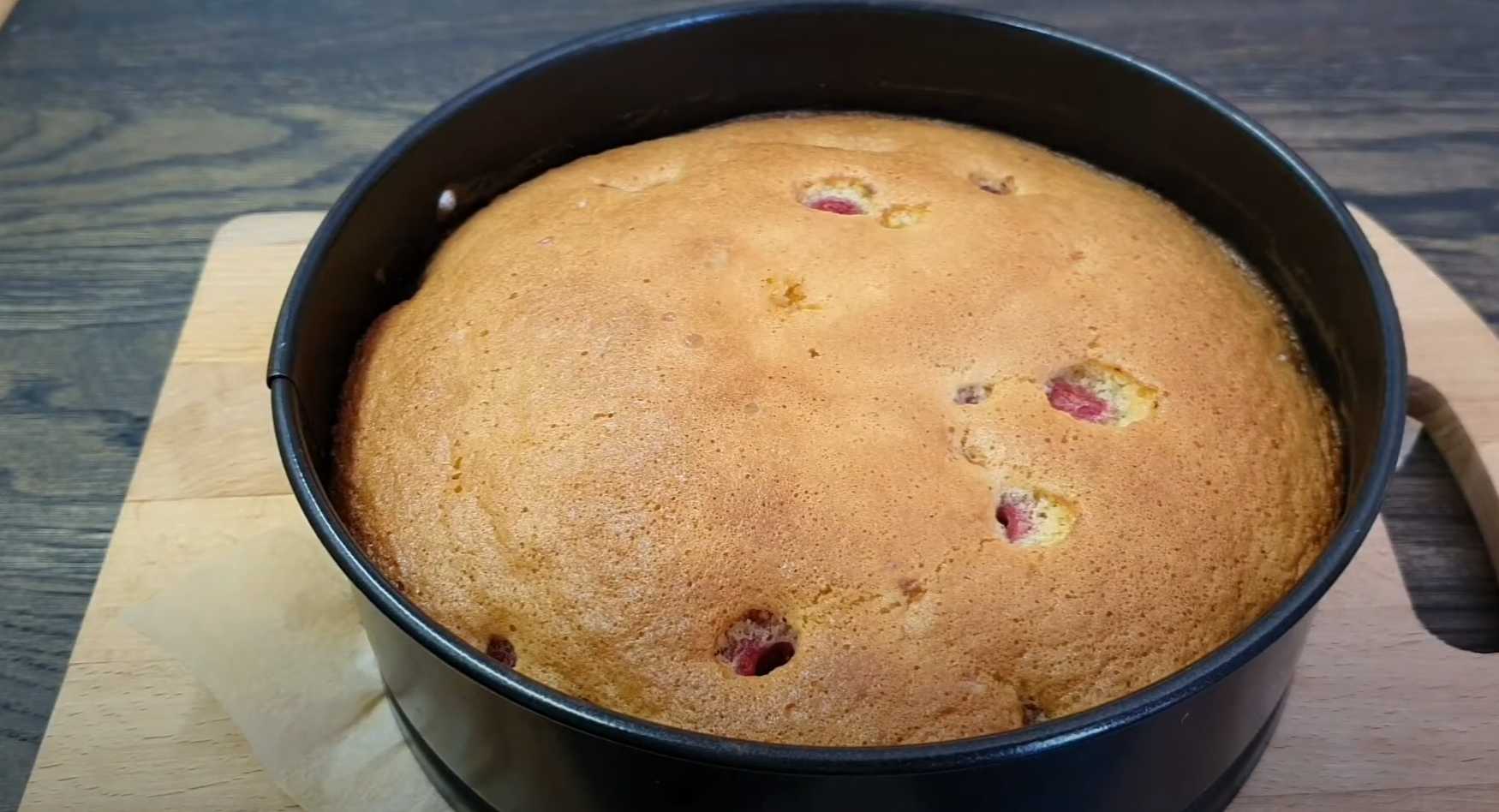 Charlotte aux framboises - Étape 8