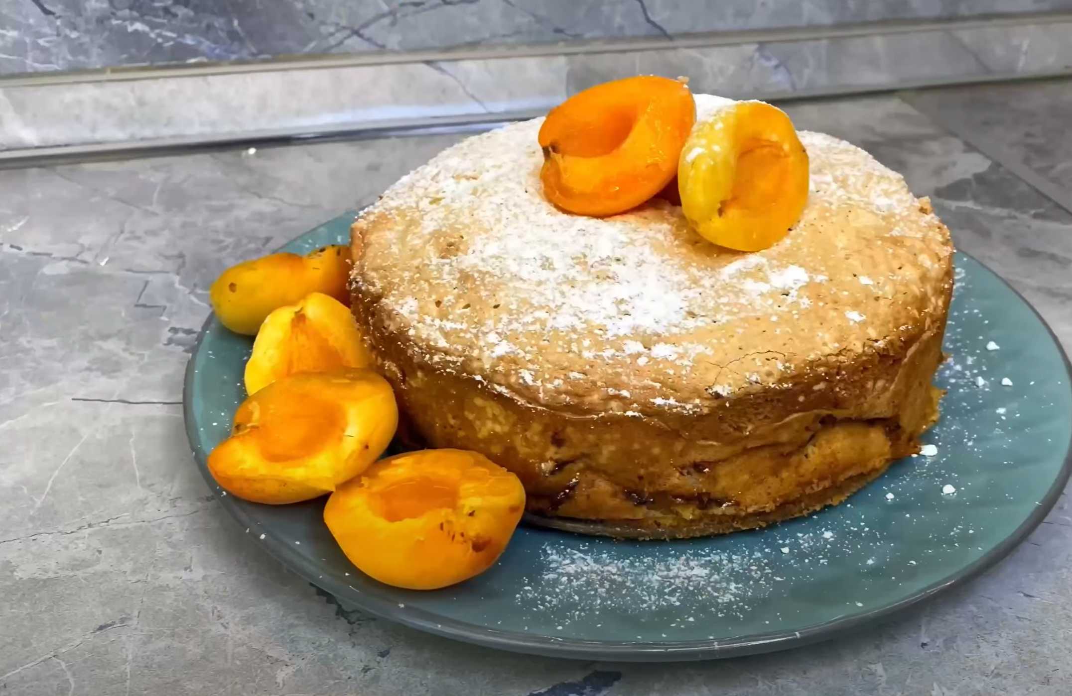 Charlotte aux abricots - Étape 8