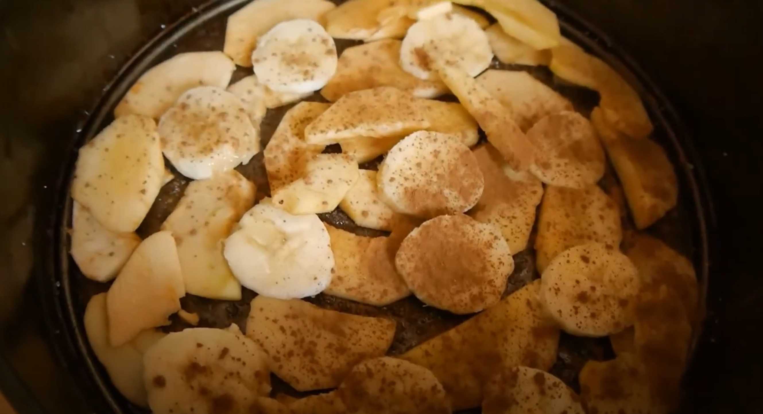 Charlotte aux pommes et aux bananes - Étape 4