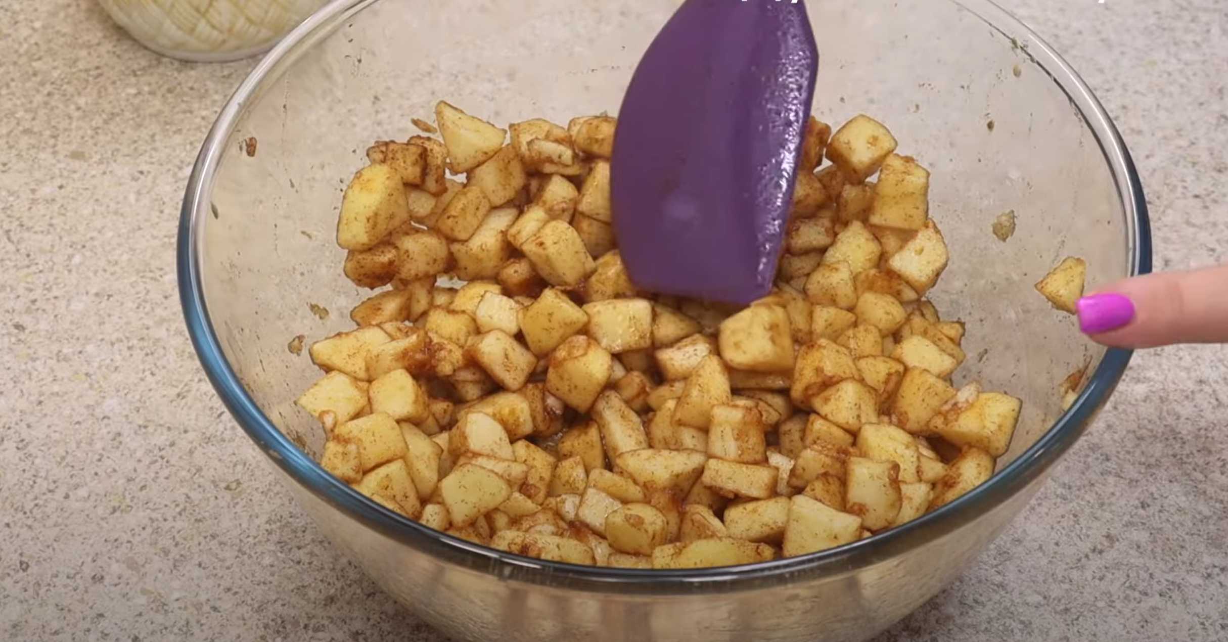 Charlotte à la pâte filo - Étape 1