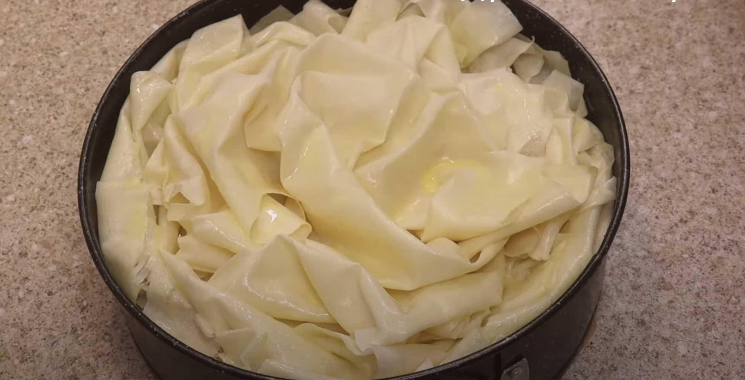 Charlotte à la pâte filo - Étape 8