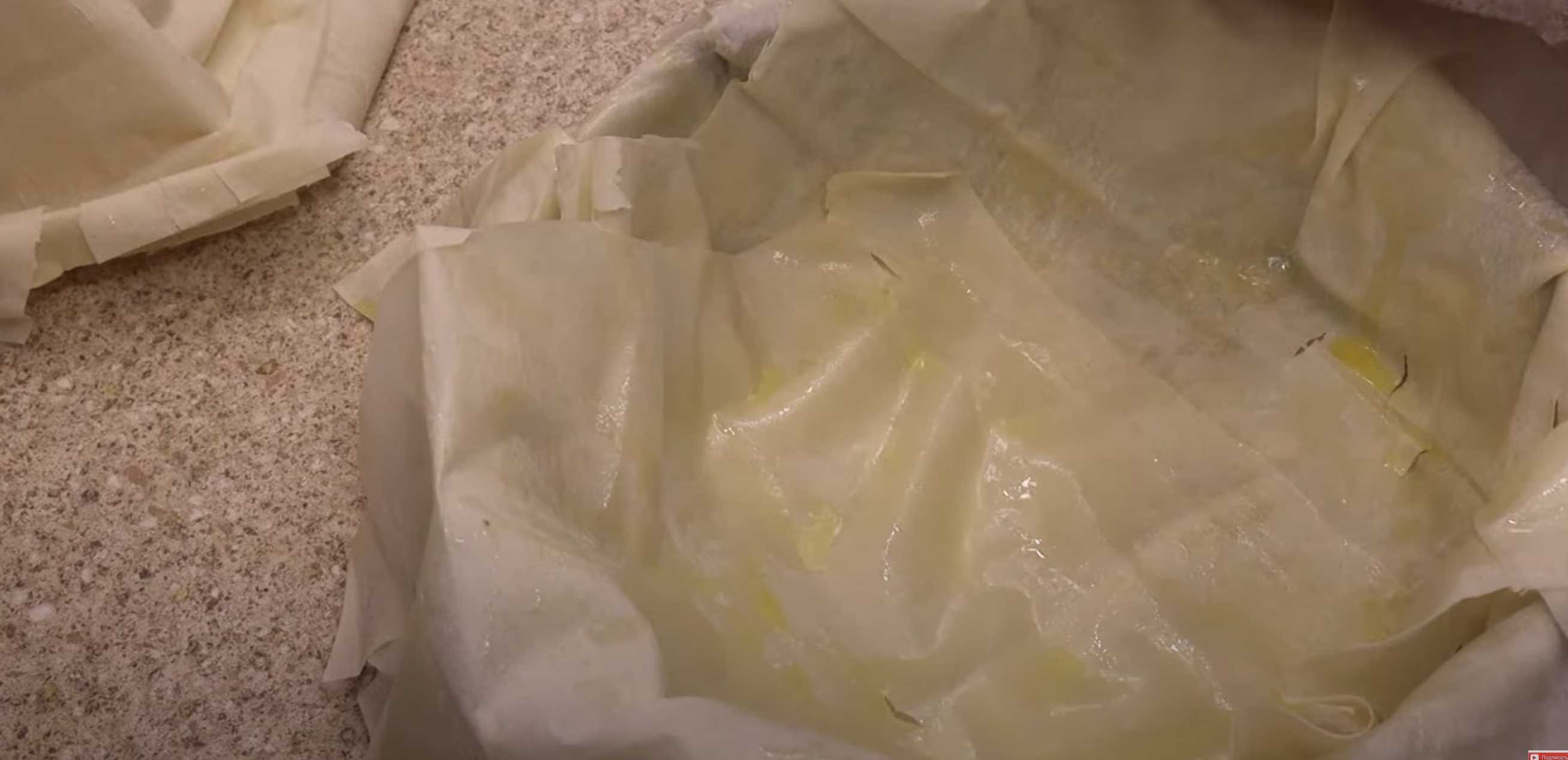 Charlotte à la pâte filo - Étape 5