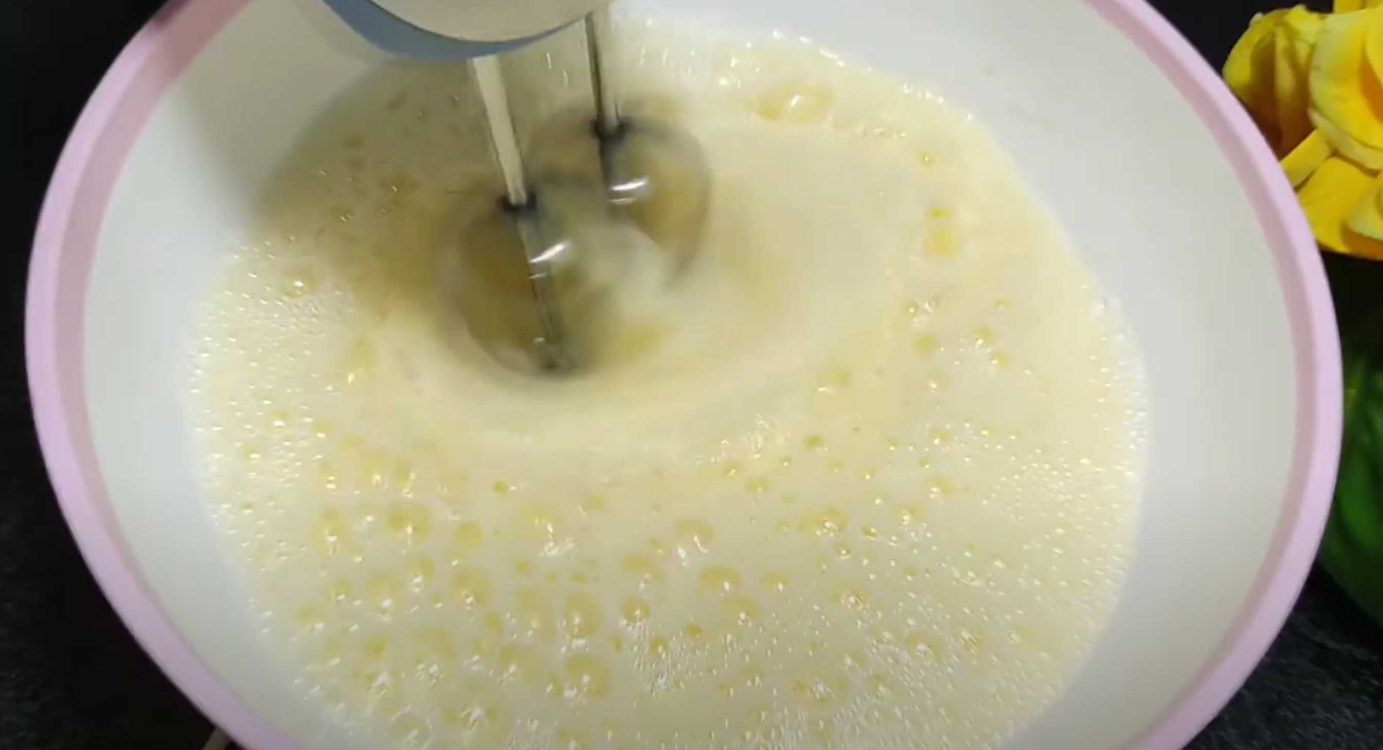 Charlotte aux pêches - Étape 2