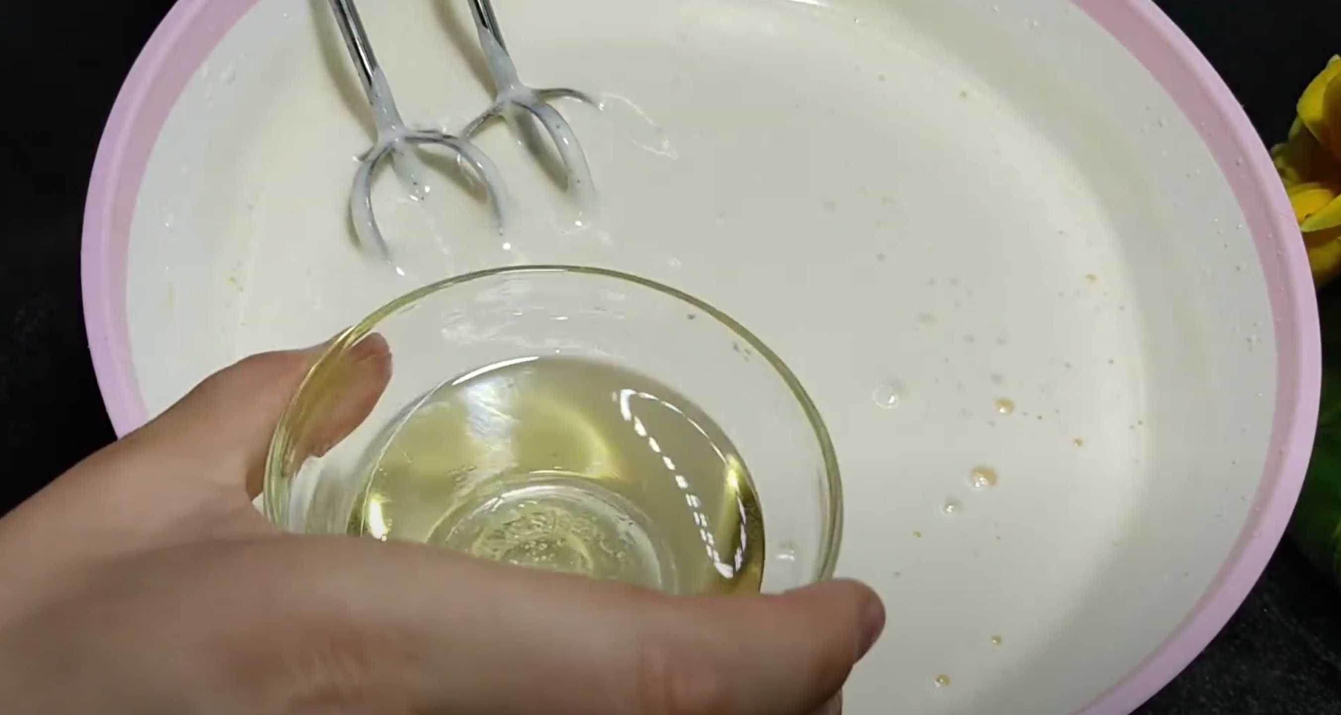 Charlotte aux pêches - Étape 4