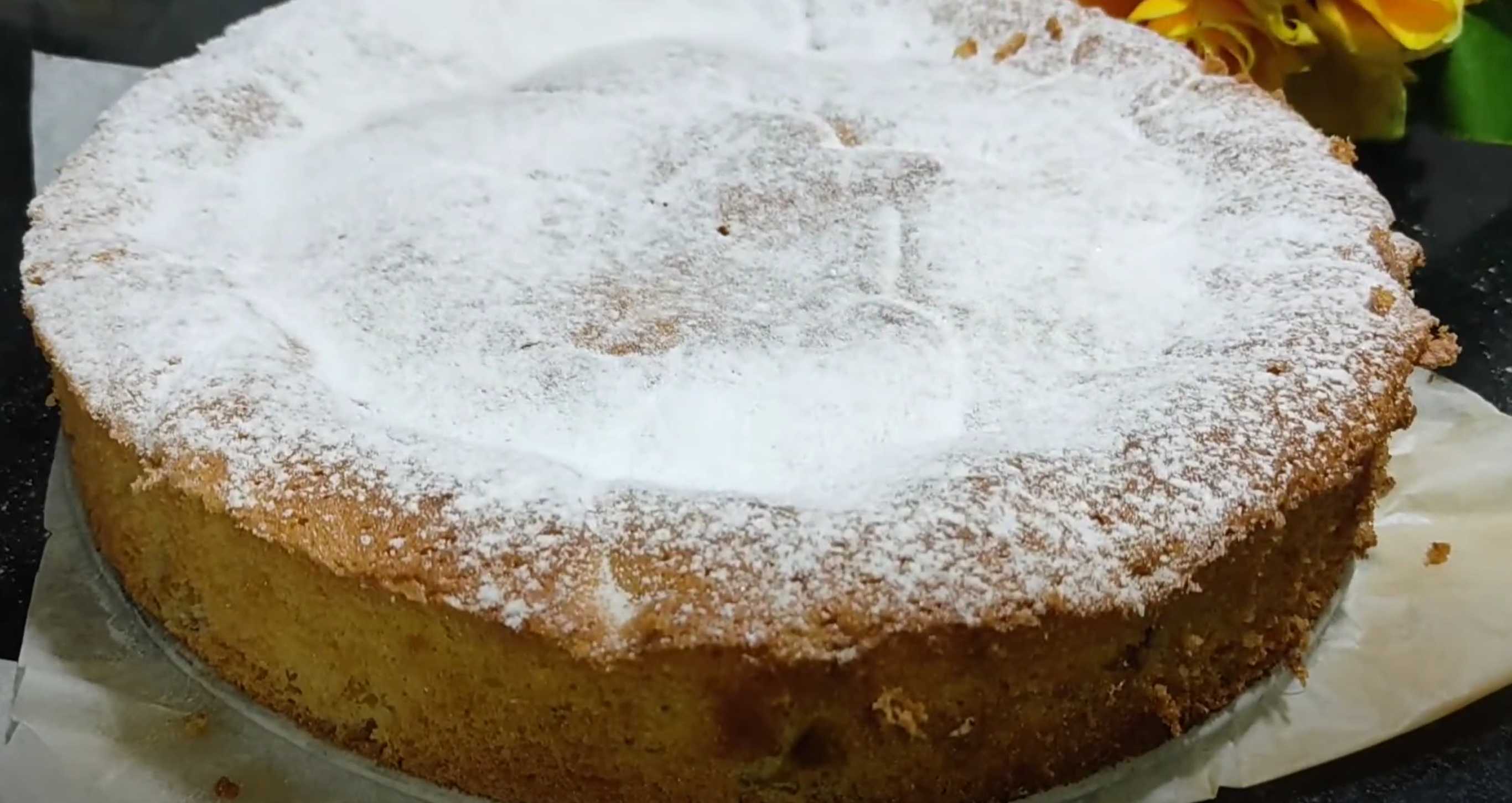 Charlotte aux pêches - Étape 9