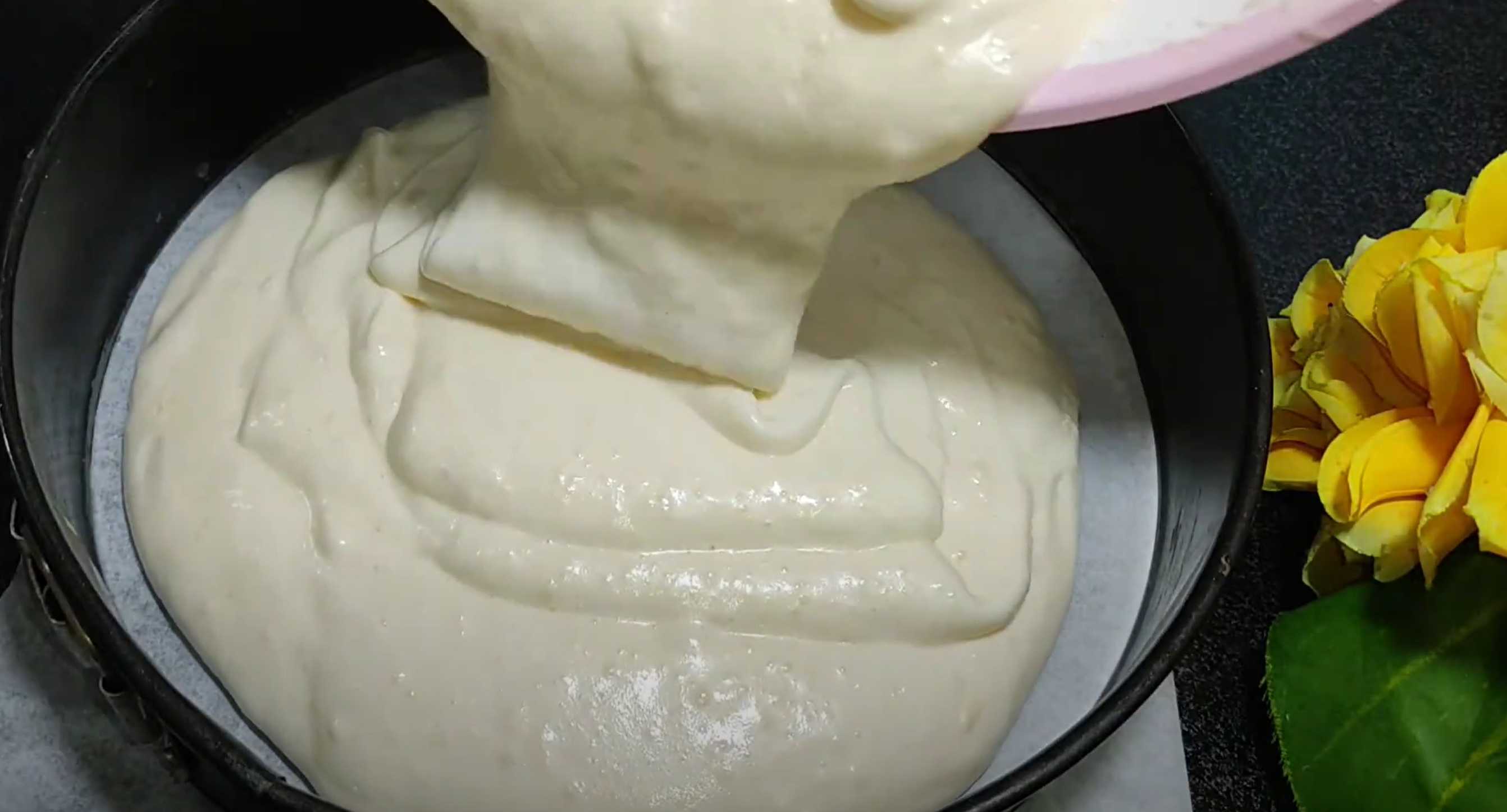 Charlotte aux pêches - Étape 6