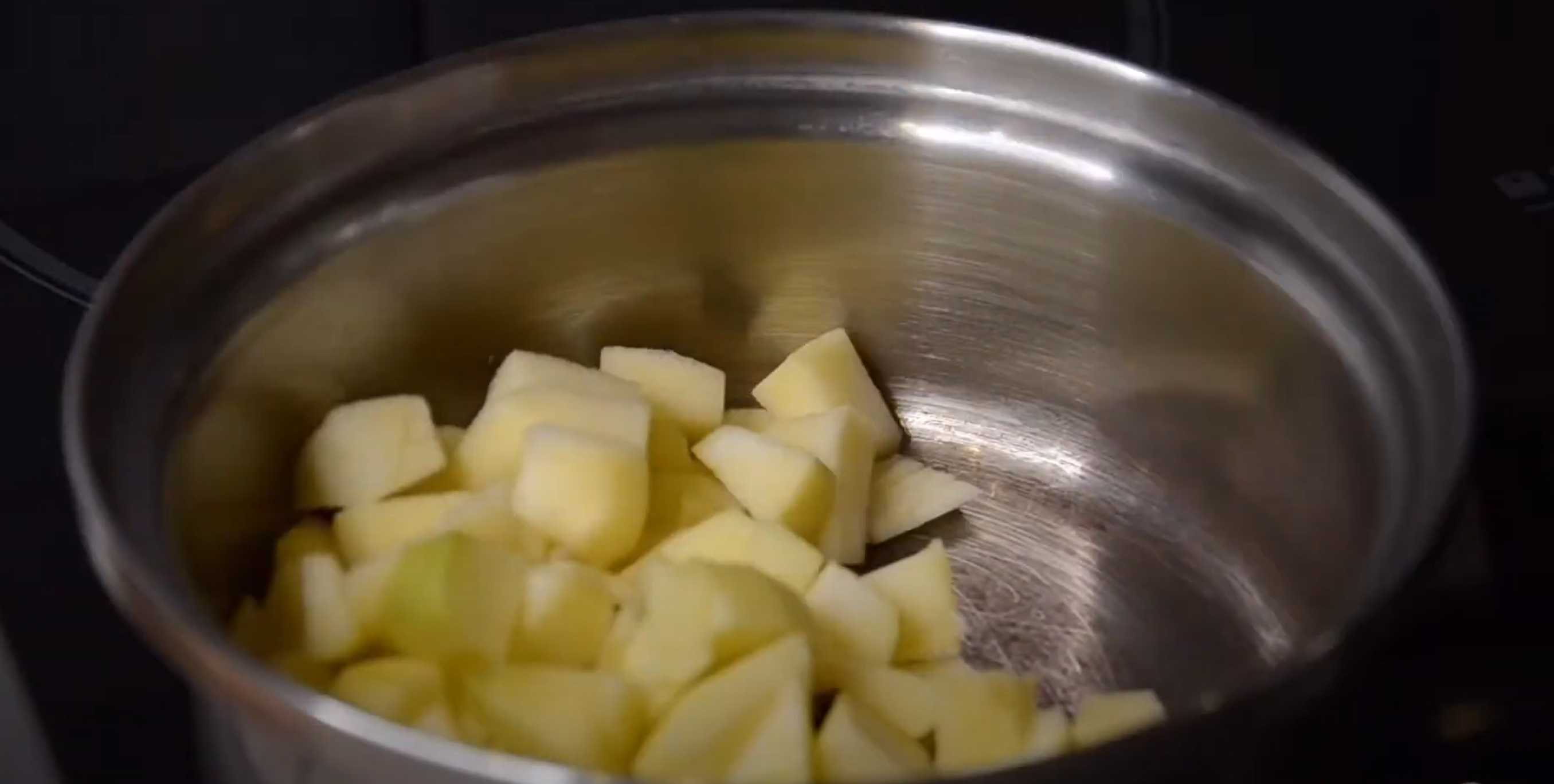 Gâteau Charlotte au micro-ondes - Étape 2