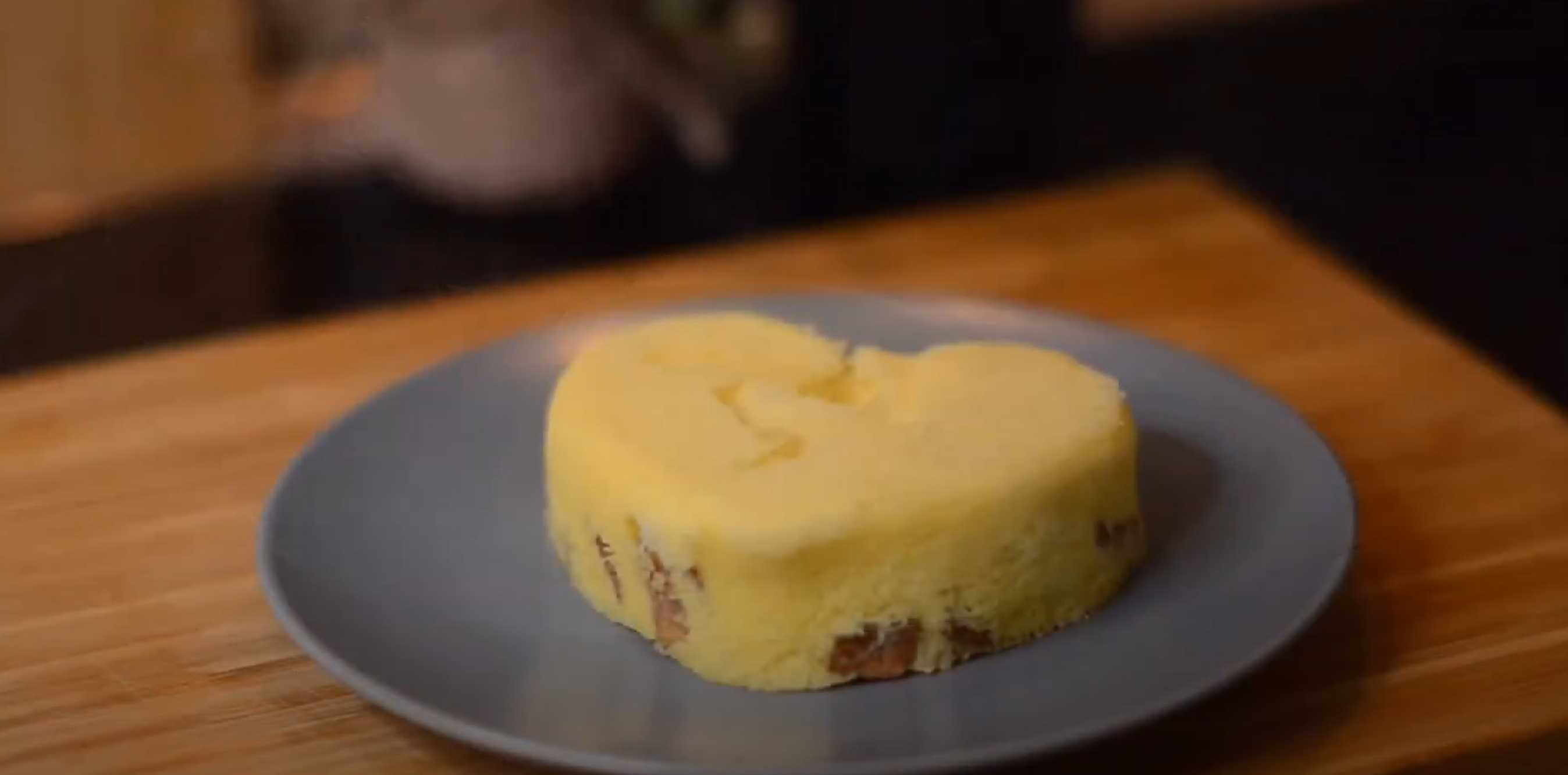 Gâteau Charlotte au micro-ondes - Étape 6