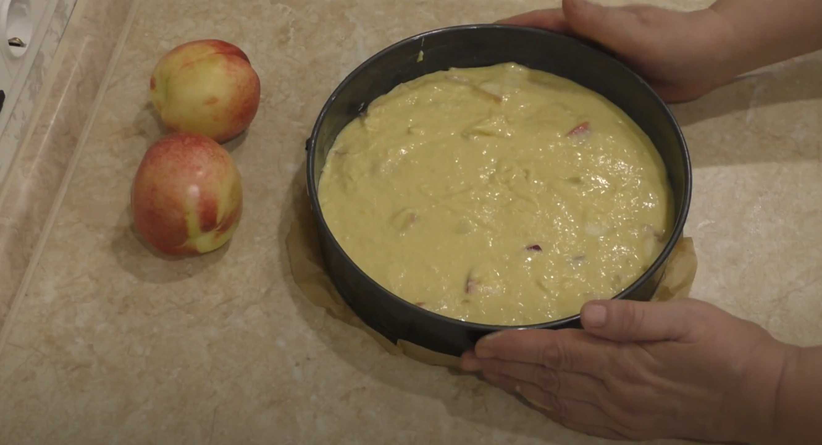 Charlotte aux nectarines - Étape 8