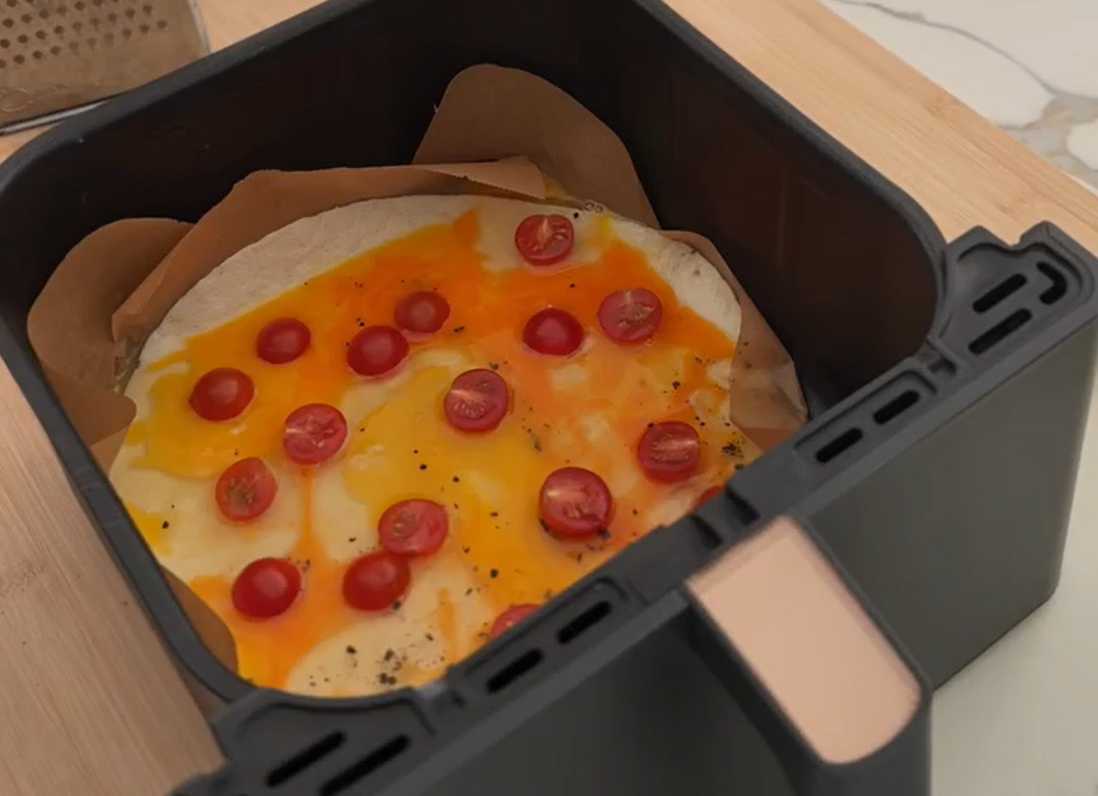 Recette de pizza à la friteuse à air - Étape 4