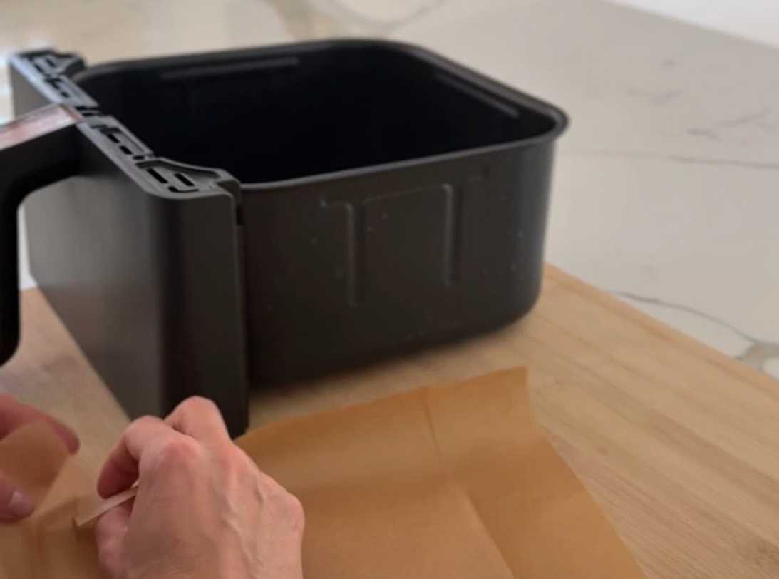 Recette de pizza à la friteuse à air - Étape 1