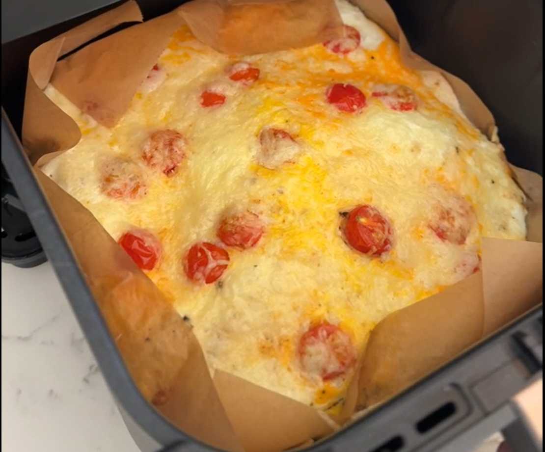 Recette de pizza à la friteuse à air - Étape 7