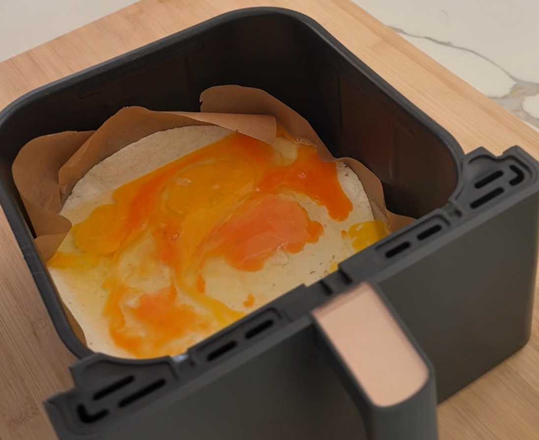 Recette de pizza à la friteuse à air - Étape 2