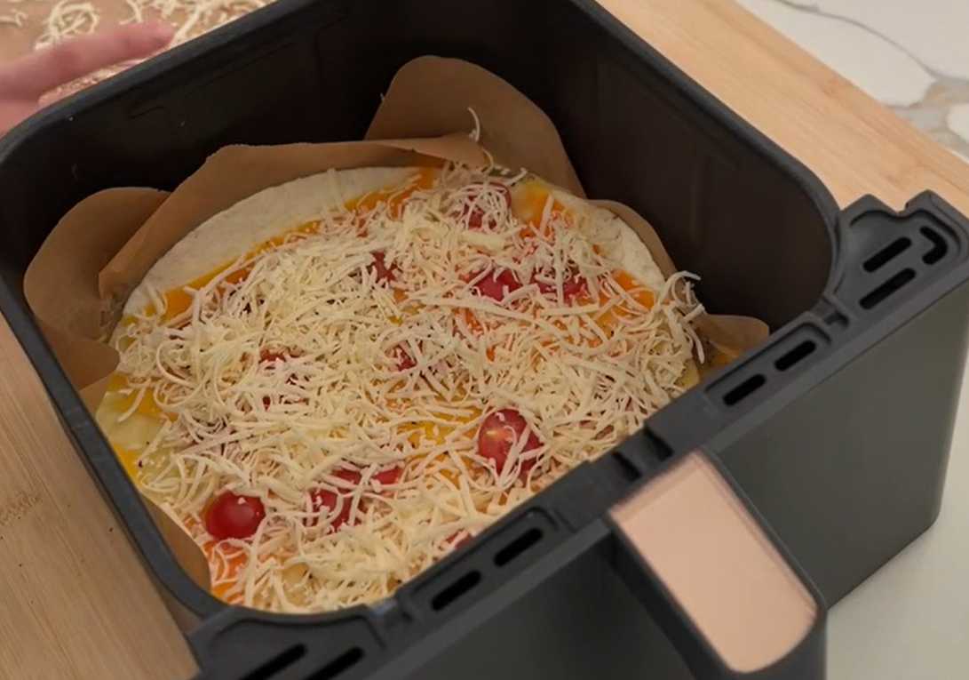 Recette de pizza à la friteuse à air - Étape 5