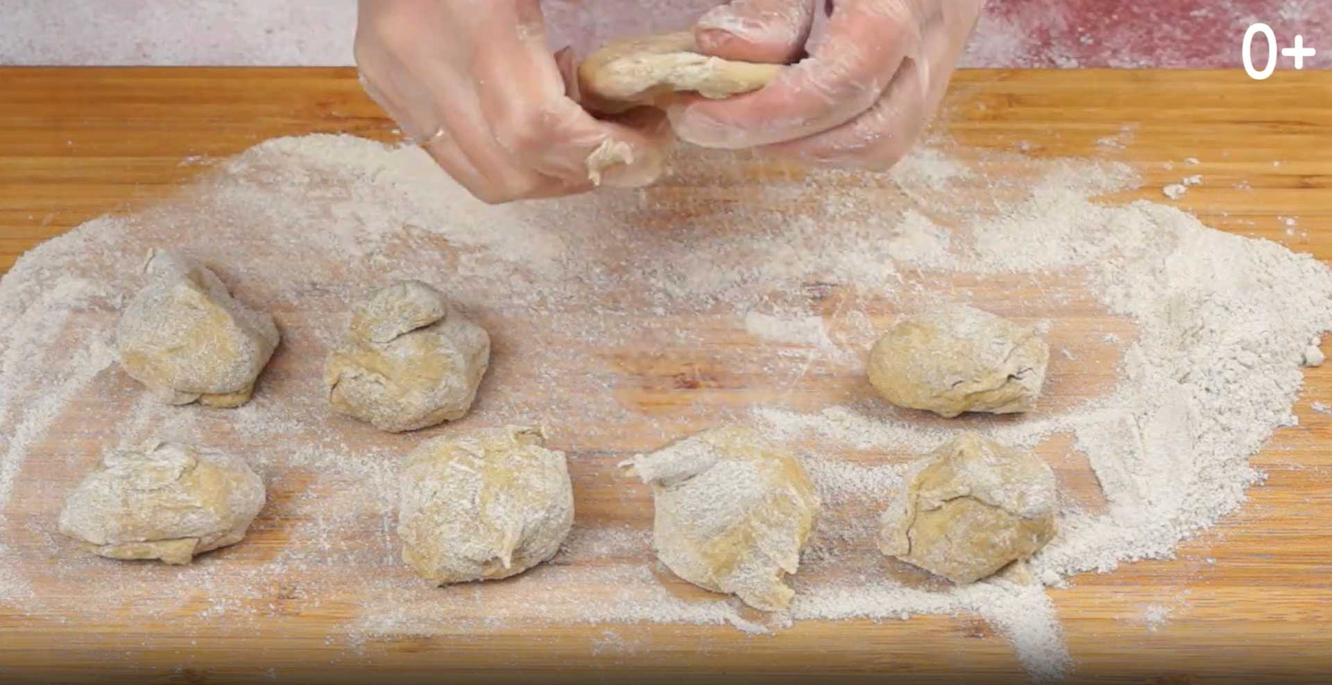 Kalitki au fromage cottage - Étape 6