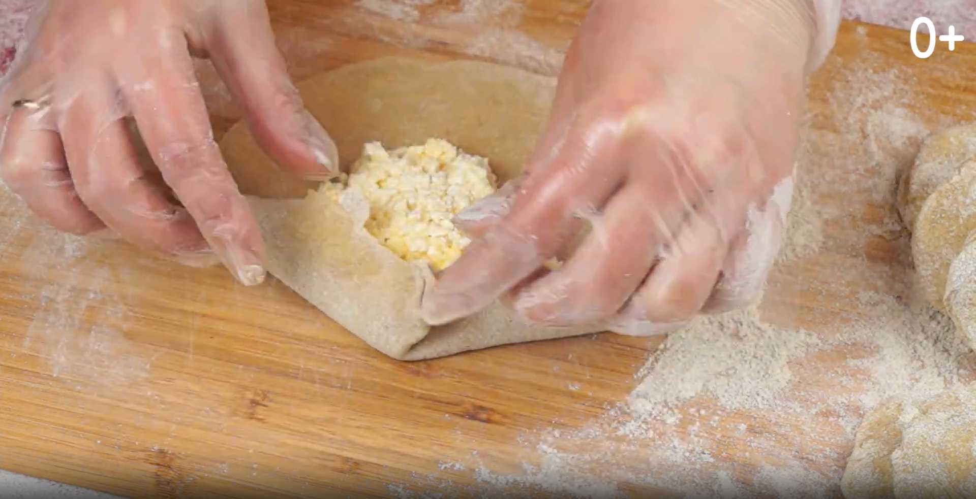 Kalitki au fromage cottage - Étape 7