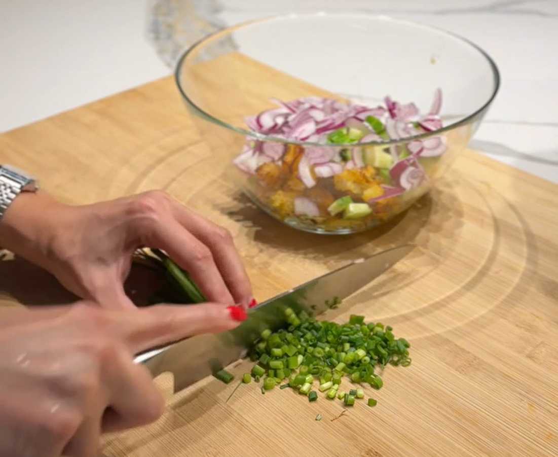 Recette de salade de pommes de terre - Étape 4