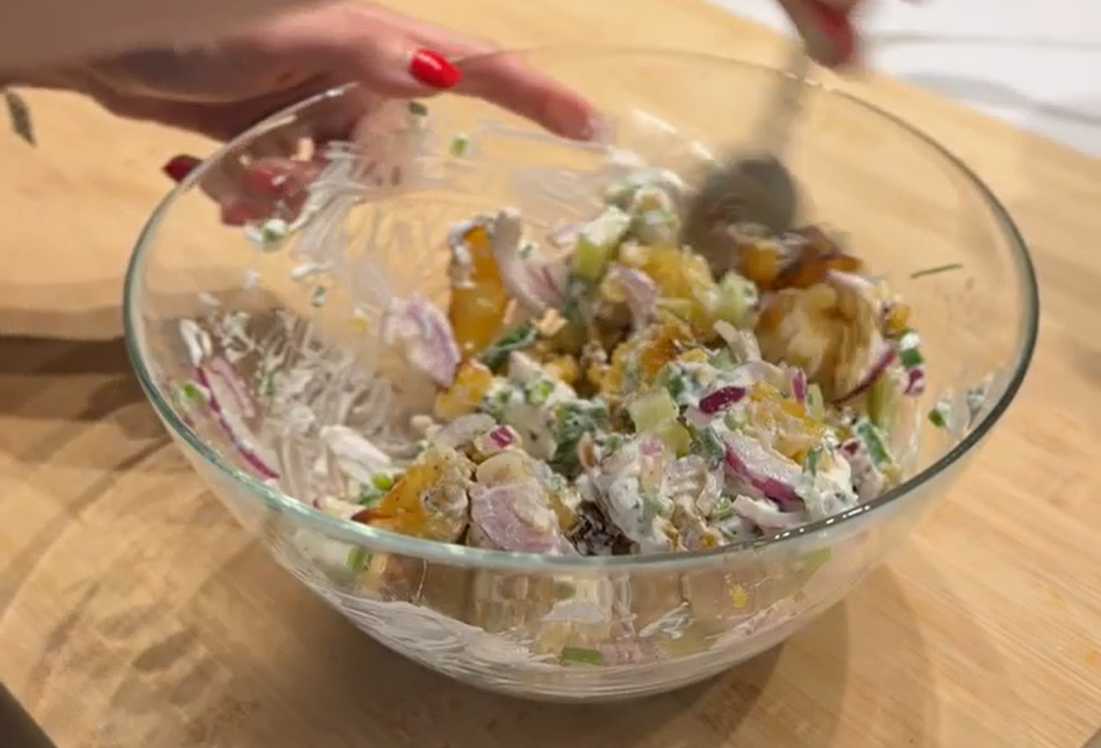 Recette de salade de pommes de terre - Étape 6