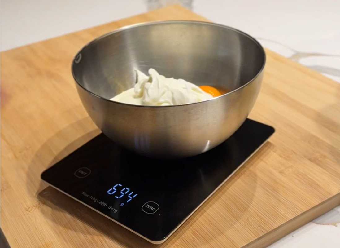 Casserole de pêches - Étape 1